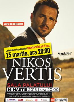 Nikos Vertis la Sala Palatului - spectacolul II