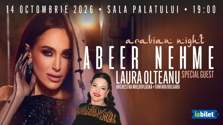 Arabian Night cu Abeer Nehme– Concert extraordinar