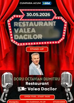 Medgidia: Stand up comedy la Restaurant Valea Dacilor