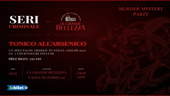 Seri Criminale x Grande Bellezza: Tonico All'arsenico