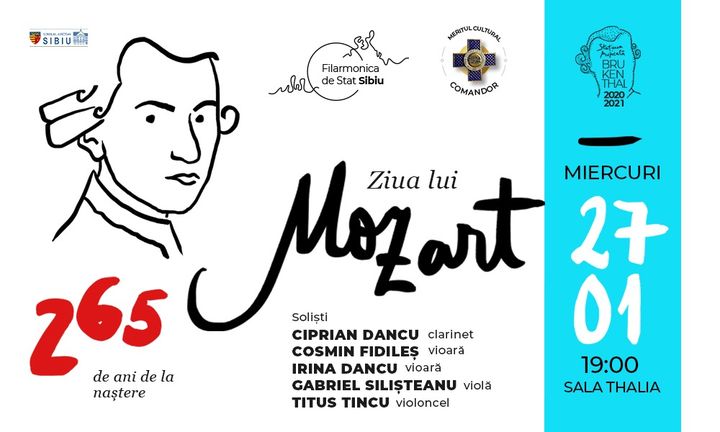 Sibiu: Ziua lui Mozart - 265 de ani de la naștere
