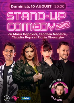 The Fool: Stand-up comedy cu Maria Popovici, Teodora Nedelcu, Florin Gheorghe și Claudiu Popa