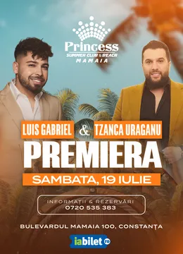 Mamaia:  Concert Tzanca Uraganu si Luis Gabriel