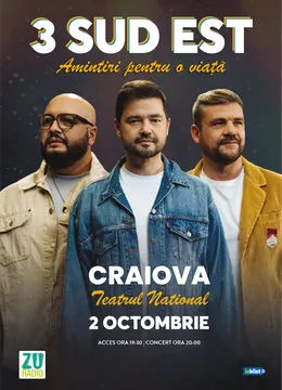 Craiova: Concert 3 Sud Est  "Amintiri pentru o viata"