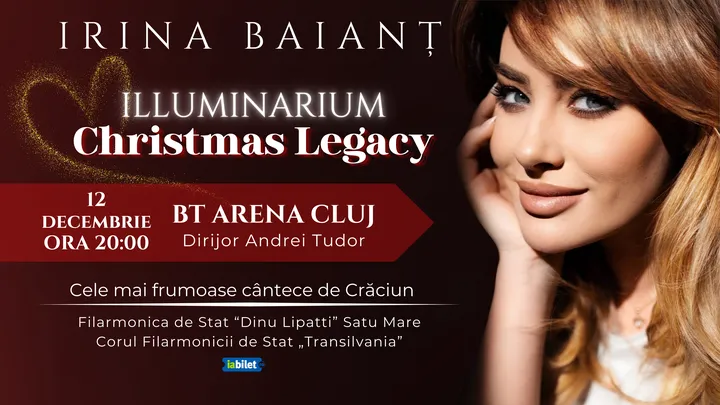 Cluj Napoca: Irina Baianț - ILLUMINARIUM – CHRISTMAS LEGACY