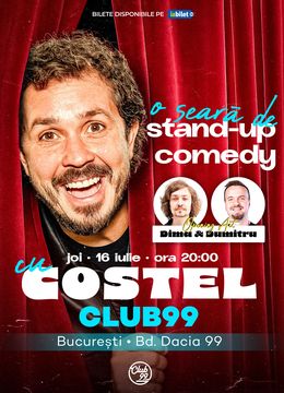 O seara de stand up comedy cu Costel la Club 99