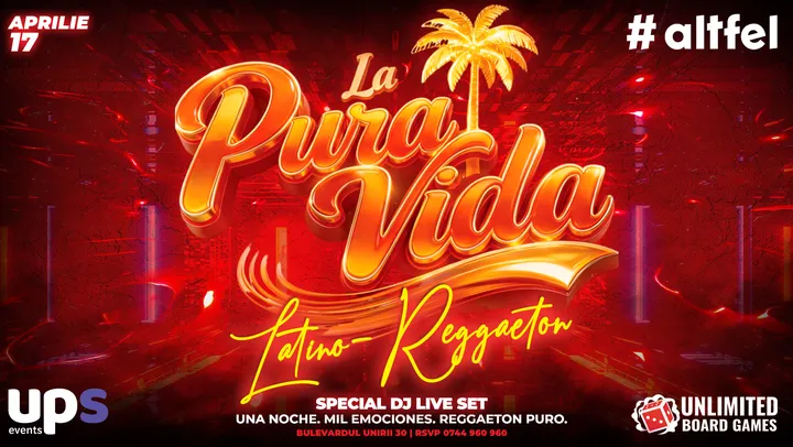 La Pura Vida - Latino Reggaeton Party