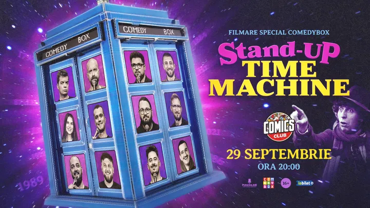 Filmare Stand-up Time Machine la ComicsClub!