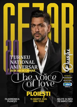 Ploiesti: Cezar Ouatu - 20 De Ani De Carieră Turneu Aniversar 2026 - “The Voice Of Love”