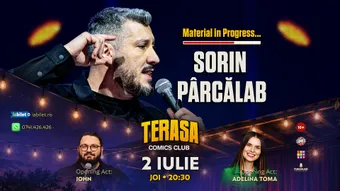 One Man Show cu Sorin Pârcălab pe Terasa ComicsClub!