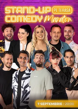 The Fool: Stand-up comedy Maraton pe terasă cu: Anisia, Ioana State, Mane Voicu, Cîrje, Drăcea, Dobrotă, Florin, Popinciuc, Teodora Nedelcu și Claudiu Popa