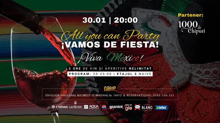 All you can Party: Viva Mexico!