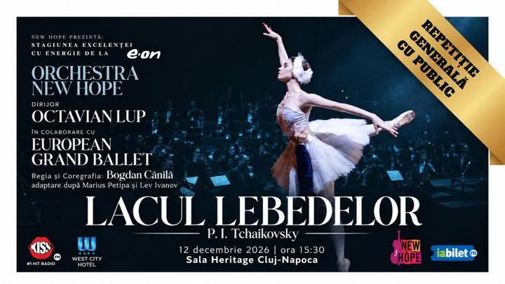 Cluj-Napoca: Lacul Lebedelor - repetiție generală cu public