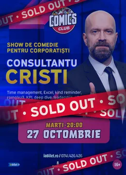 Consultantu Cristi - Show De Comedie pentru Corporatiști la ComicsClub!