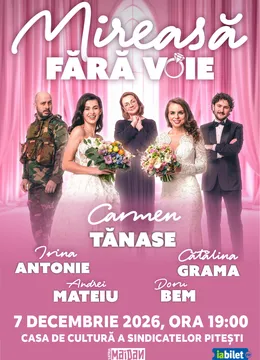 Pitesti: Mireasa fara voie