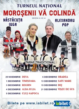 Turneu Moroșenii vă colindă