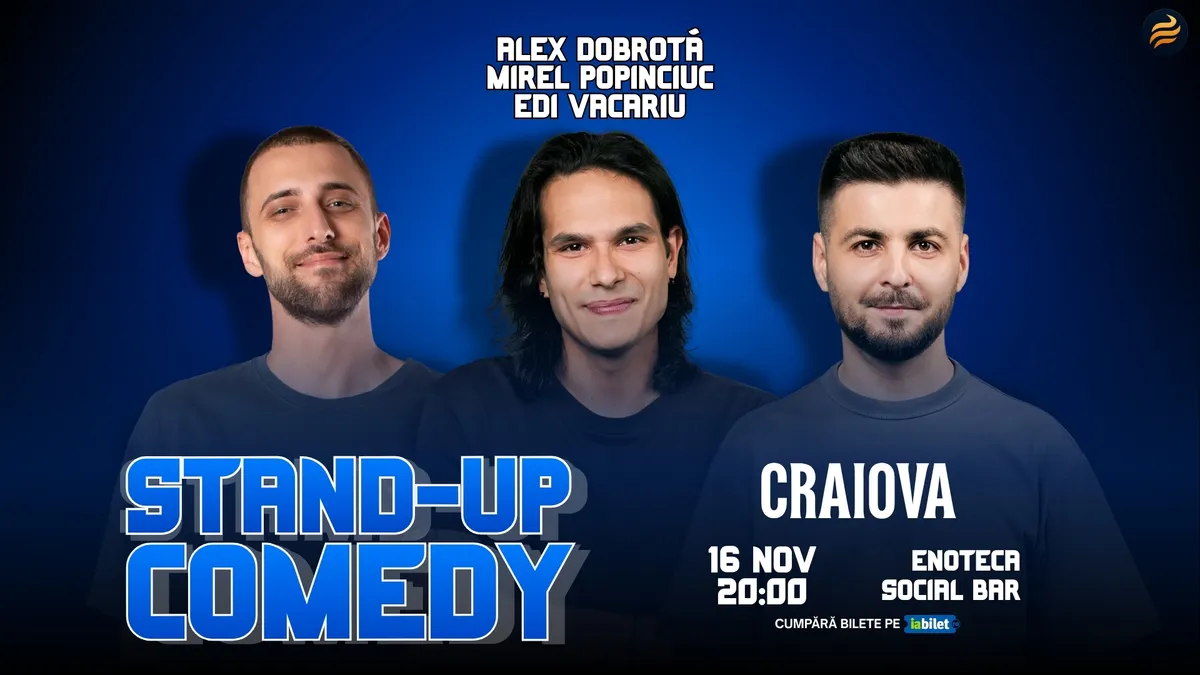 Stand-Up Comedy cu Edi Vacariu, Dobrota și Popinciuc