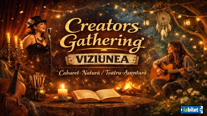 Otopeni: Creators Gathering - VIZIUNEA „Cabaret-Natură / Teatru-Aventură”