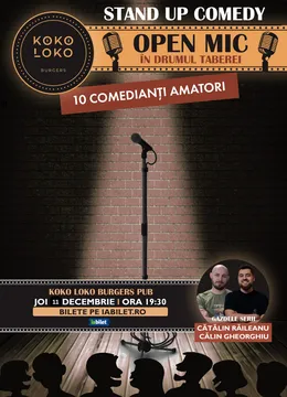 Seară de comedie la Koko Loko