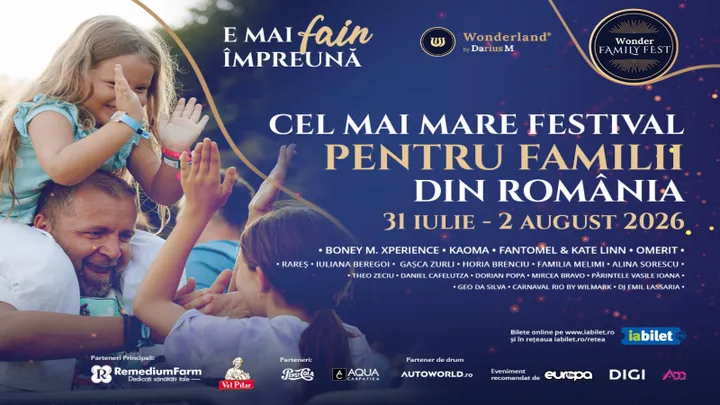 Cluj-Napoca: Wonder Family Fest – Ediția a III-a