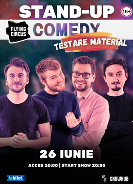 Cluj-Napoca: Stand-Up Comedy "Testare material"