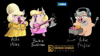 Spectacol muzical-teatral „Chiriţa’n 2 + 1” cu Ada Milea și Bobo Burlăcianu