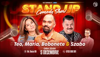 Stand-up Comedy cu Teo, Maria Popovici, Mihai Bobonete - Paul Szabo la Club 99