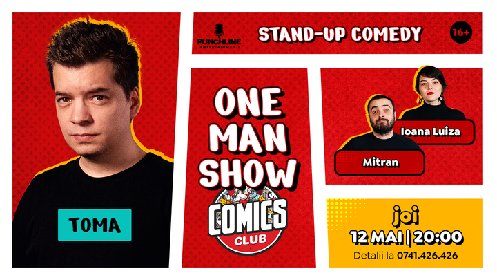 One Man Show cu Toma la ComicsClub!