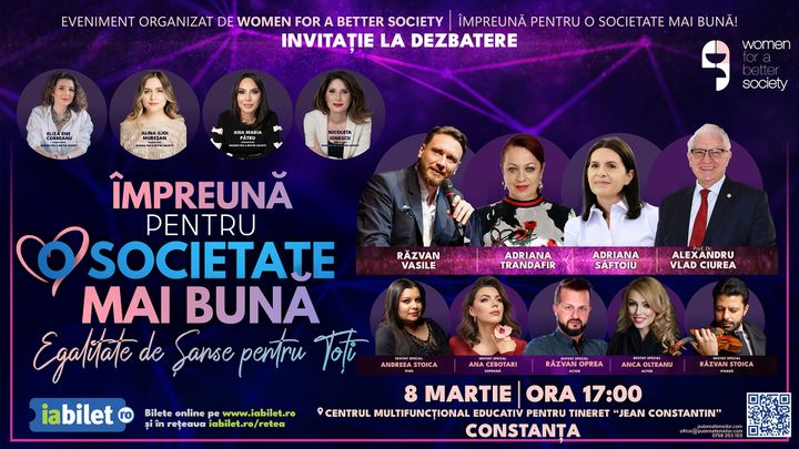 Constanta: Împreună pentru o societate mai bună – Egalitate de șanse pentru toți