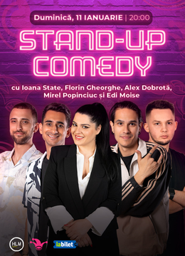 The Fool: Stand-up comedy cu Ioana State, Edi Moise, Florin, Dobrotă și Popinciuc