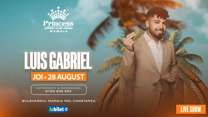 Mamaia: Concert Luis Gabriel