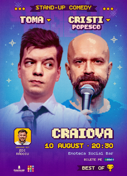 Craiova: Stand-up comedy - Best of Toma & Popesco