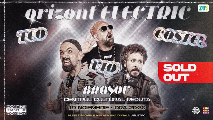 Brașov: Teo, Vio și Costel - Orizont Electric | Stand Up Comedy Show 2