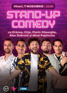 The Fool: Stand-up comedy cu Drăcea, Cîrje, Florin Gheorghe, Alex Dobrotă și Mirel Popinciuc