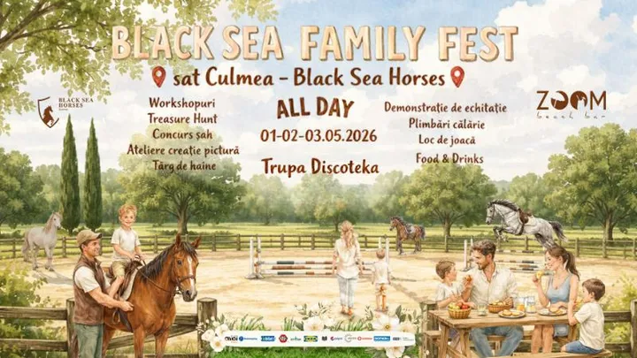 Black Sea Family Fest - Festival pentru întreaga familie – La Herghelie!