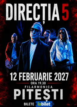 Pitesti: Concert Direcția 5 - "100% Directia 5"