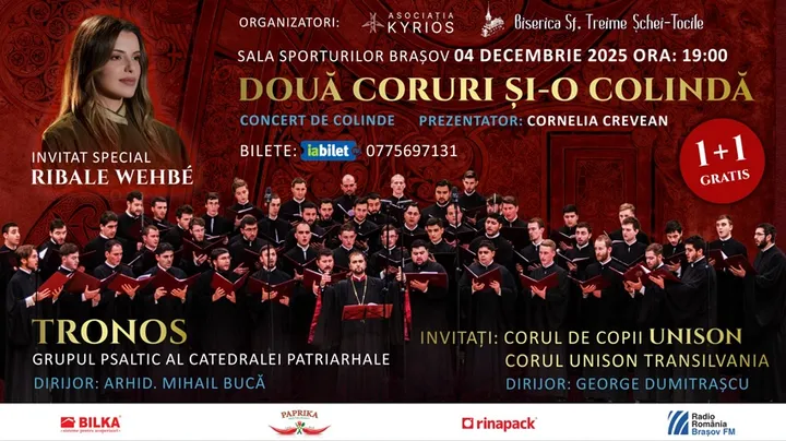 Brasov: Concert Extraordinar de Colinde