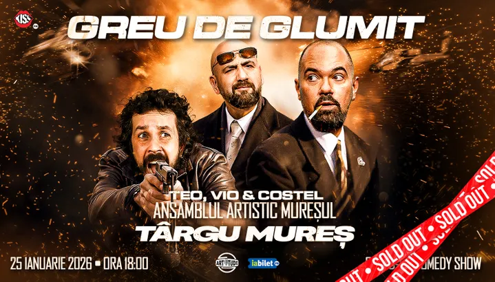 Targu Mures: Greu de glumit cu Teo, Vio și Costel | Stand Up Comedy Show - SHOW 1