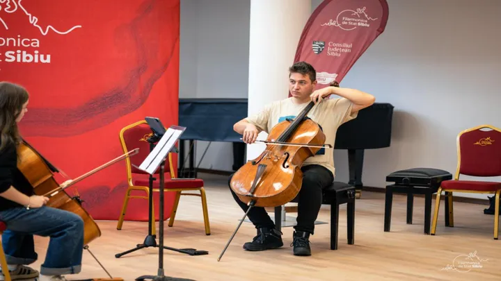 Sibiu: Concert Educativ - Descoperă violoncelul cu Ștefan Cazacu