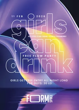 Girls Can Drink: Free Flow Party at FORM Space