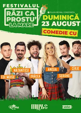 Festivalul de comedie - Razi ca prostu' la mare 2026 | Acces VIP 23.08