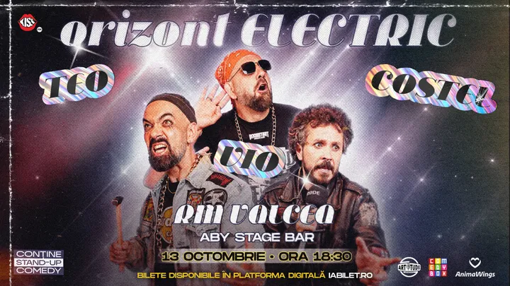 Râmnicu Vâlcea: Teo, Vio și Costel - Orizont Electric | Stand Up Comedy Show