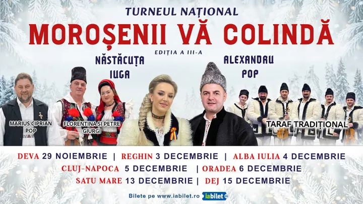 Turneu Moroșenii vă colindă
