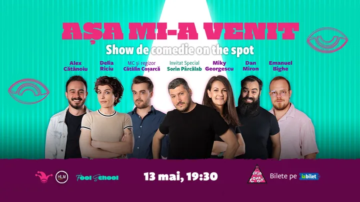 The Fool: Așa mi-a venit! | Show de comedie on the spot