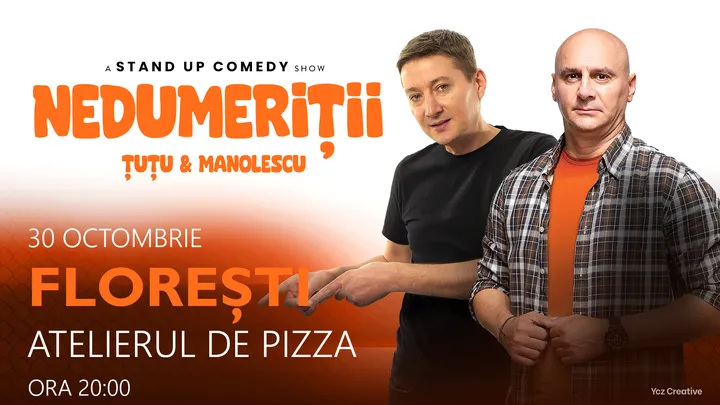 Floresti: Stand-up Comedy - Dan Tutu si Cristi Manolescu