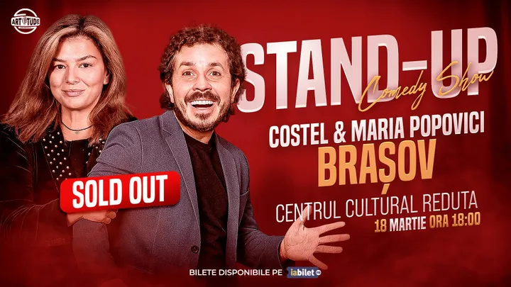 Brasov: Costel și Maria Popovici - Stand Up Comedy Show - SHOW 1