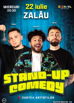 Zalău: Stand-up Comedy cu Drăcea, Cîrje și Moise