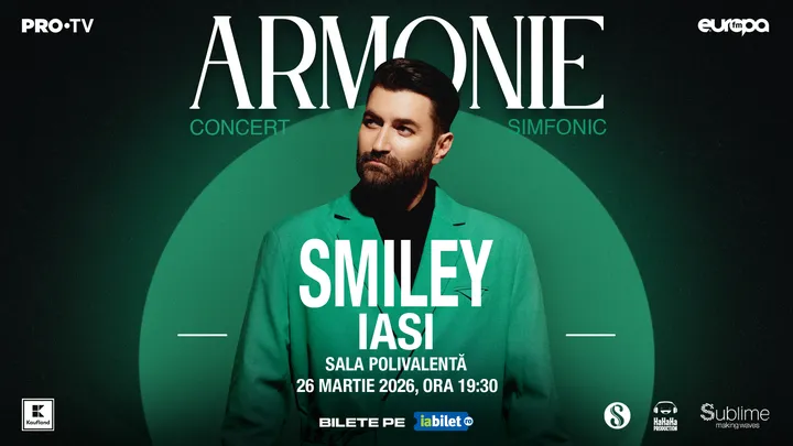 Iasi: Smiley - Armonie - Concert Simfonic