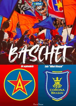 Baschet: CSA Steaua București – Corona Brașov