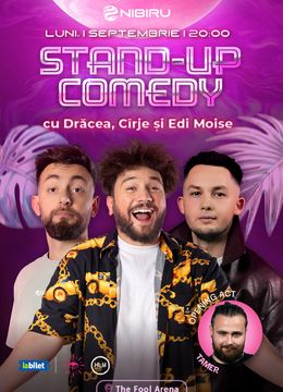 Nibiru: The Fool Arena ~ Stand-up comedy cu Drăcea, Cîrje și Edi Moise